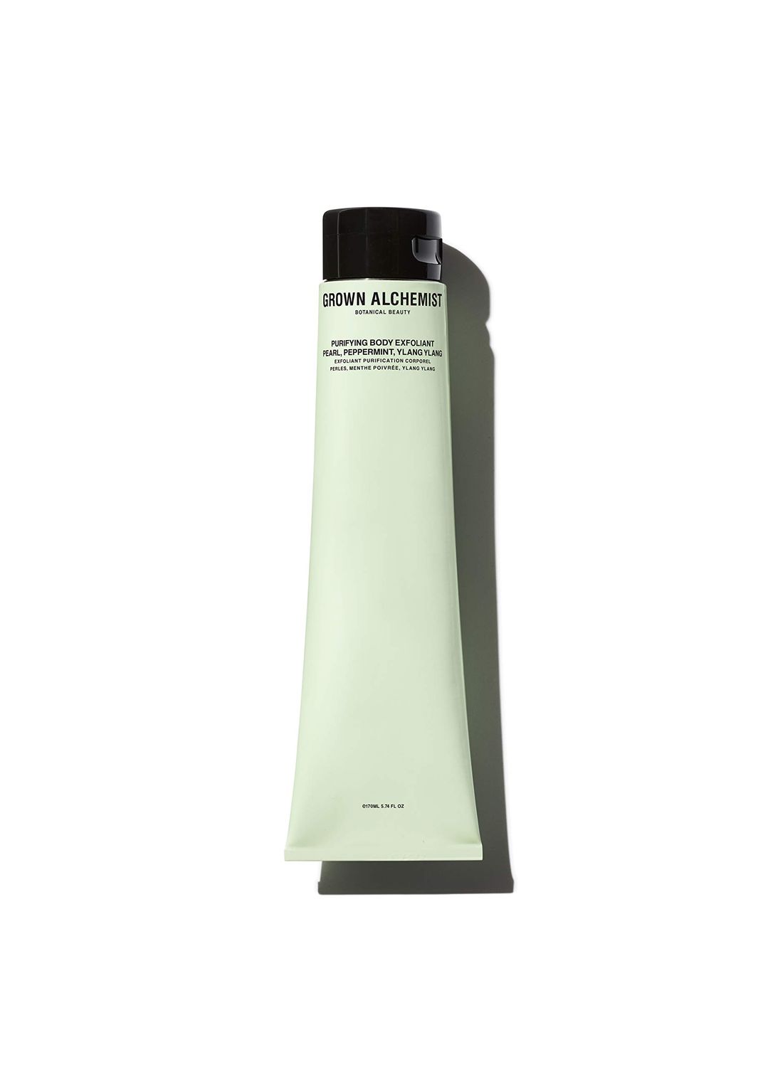 Grown Alchemist Purifying Body Exfoliant - Pearl, Peppermint &amp; Ylang Ylang - Pearl Scrub Made with Organic Ingredients (170ml / 5.7oz)