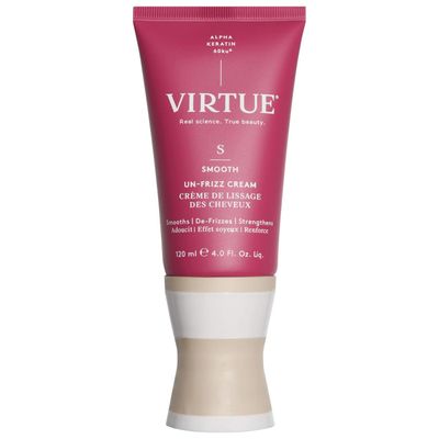 Virtue Un-Frizz Leave-In Hair Treatment for Curly Hair and Frizz Control, Sulfate Free, Safe for All Hair Types, Color Safe