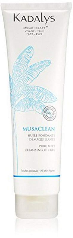 Kadalys Musaclean Pure Melt Cleansing Oil Gel - Organic - Yellow Banana, 5.07 Fl Ounce