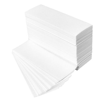 Omwah Beauty Professional Grade Facial and Body Non Woven Epilating Wax Strips Large 3 x 9 Hair Removal 200 Count