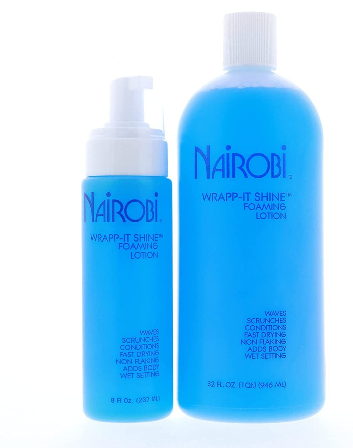 Nairobi Wrapp-it Shine 32Oz+8Oz &quot;COMBO&quot;