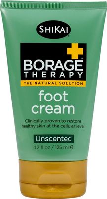 Shikai Borage Dry Skin Therapy Foot Cream, 4.2-Ounce Tubes (Pack of 3)