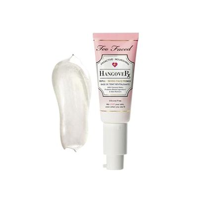 Too Faced Hangover Replenishing Face Primer | Hydrating + Dewy, Travel Size, 0.68 Ounce, Clear