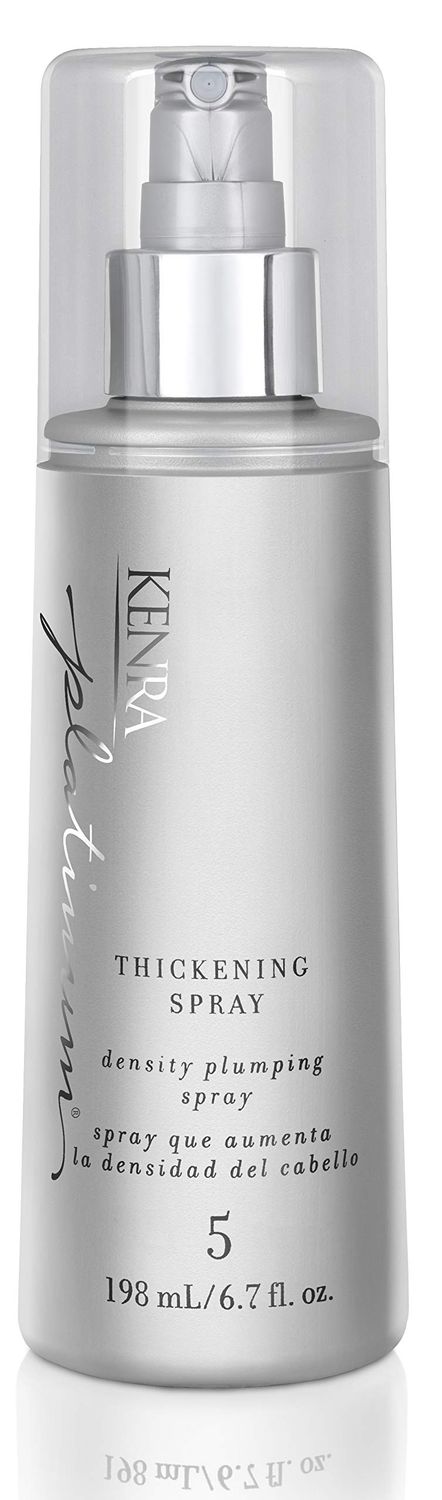 Kenra Platinum Thickening Spray 5 | Volumizing Styler | Density Plumping Spray | Increases Hair Thickness Up To 96% | Humidity Protection &amp; Frizz Taming | All Hair Types | 6.7 fl. oz