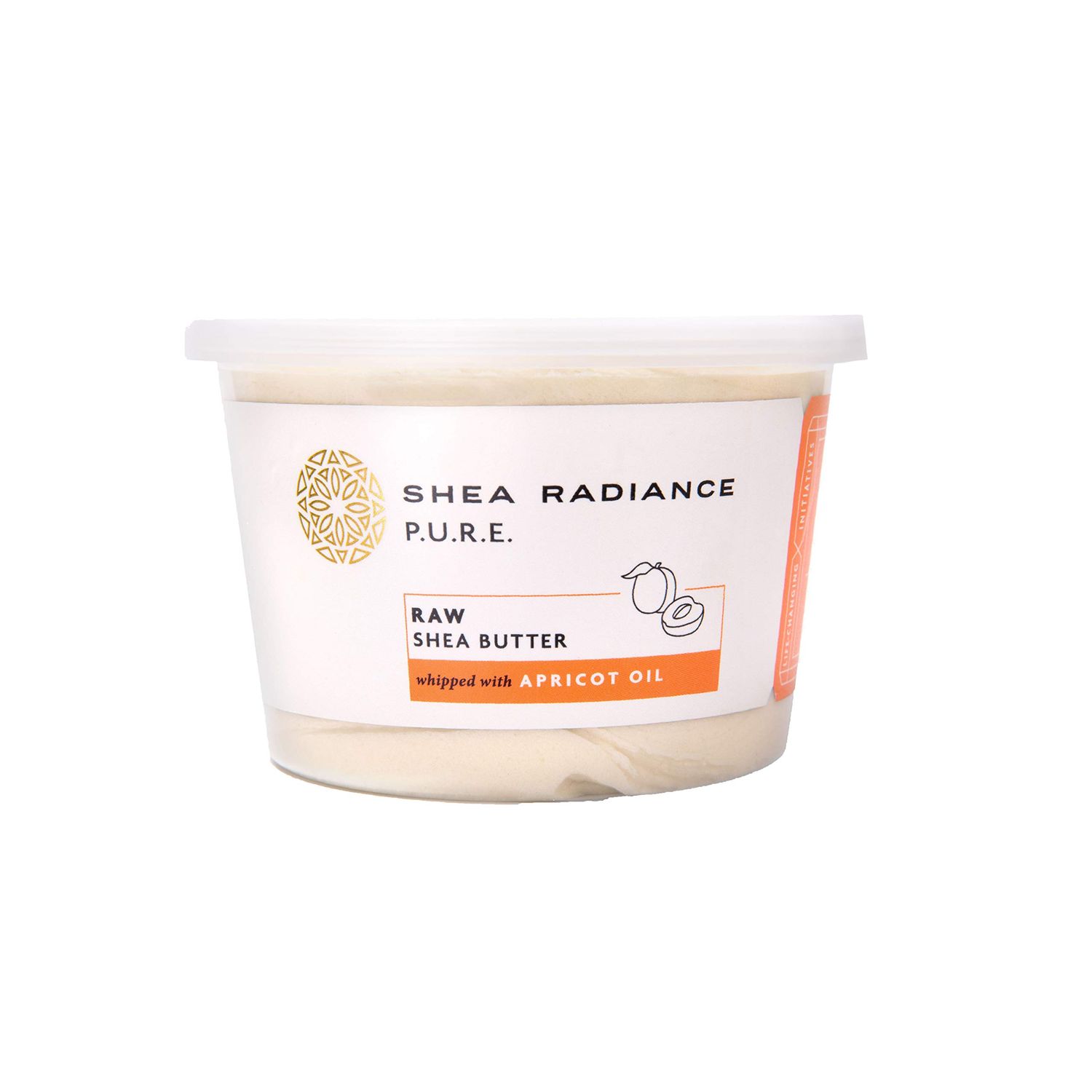 Shea Radiance P.U.R.E Raw Shea Butter | 100% Natural &amp; Unrefined Body Butter | Soothes, Softens, &amp; Increases Collagen | Long Lasting Moisture | Moisturizer for Sensitive Skin | Apricot Oil (9 oz)