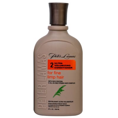 Peter Lamas Ultra Volumizing Conditioner, Softens Fine, Limp Hair with Rice Water and B-Vitamins, Vegan, Paraben, Sulfate-Free