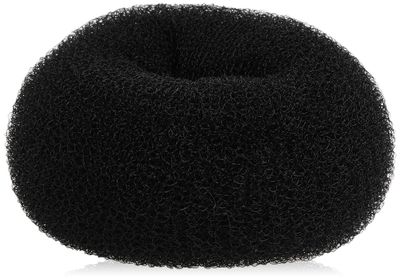 Diane Jumbo Hair Donut, Black, 5.5&quot;