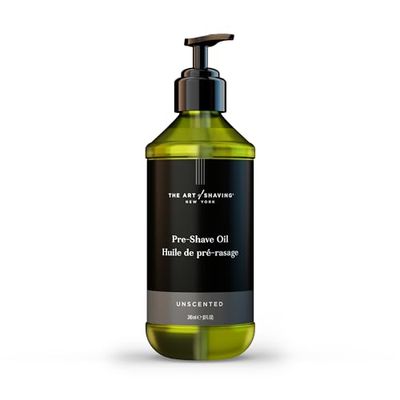 The Art Of Shaving Unscented Pre-Shave Oil For Men - Clinically Tested For Sensitive Skin - Improves Razor Glide For a Close, Comfortable Shave - 8.1 oz