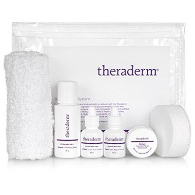 Theraderm Skin Renewal Travel System with Enriched Moisturizer