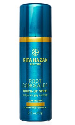 Rita Hazan Root Concealer Touch Up Spray - Instant Spray To Cover Up Roots - Quick Drying, Water-Resistant Formula - Temporary Hair Color Spray for Gray Roots - 2 oz. Root Spray