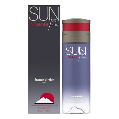 Franck Olivier Sun Java Intense for Men Eau De Perfume 2.5 Ounces