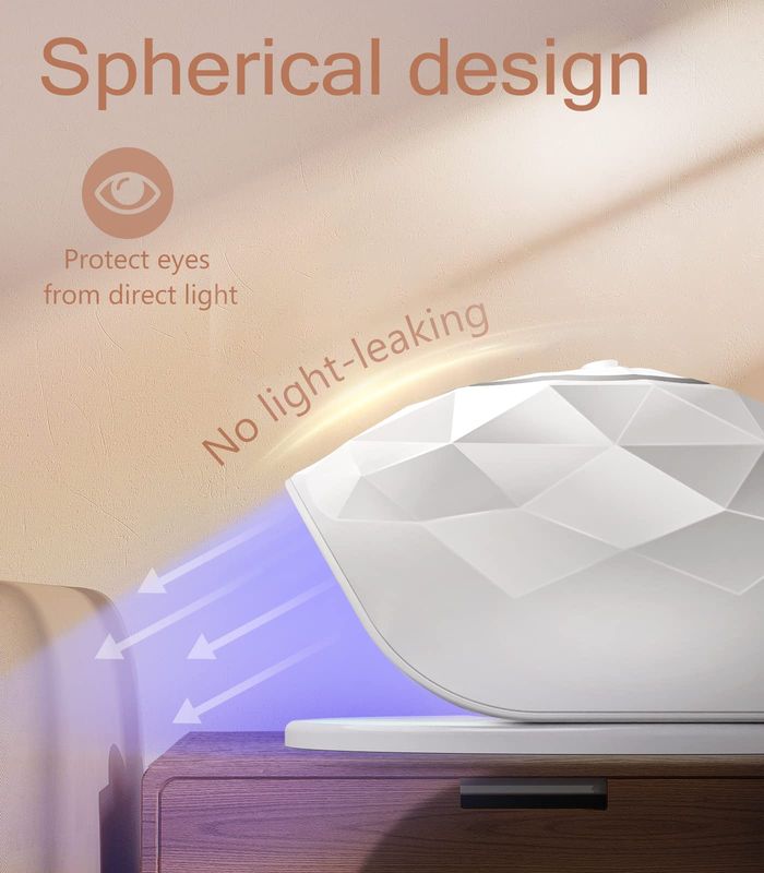 Easkep UV LED Nail Lamp - 86W Nail Dryer UV Light for Nails Eyes Protection UV Lamp for Gel Nails Gel Nail Polish Curing Dryer for Home and Salon