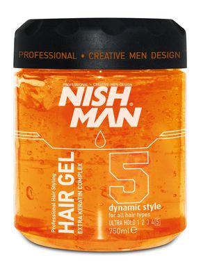 nishman Hair Styling Series (05 Ultra Strong, 750ml)