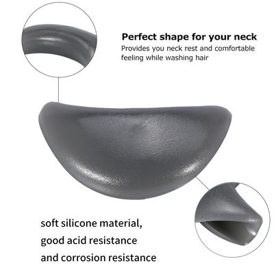 Salon Neck Rest Cushion, Silicone Vertical Shampoo Bowl Pillow headwash neck protector, Durable Soft Hair Washing Sink Basin Tool hairdresser washbasin hairdressing accessories