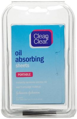 CLEAN &amp; CLEAR Oil Absorbing Sheets 50 Each (Pack of 3)