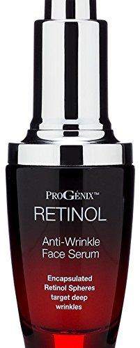 Progenix Professional Skin Care Retinol Face Serum Skin Care Booster. Anti-Wrinkle Facial Serum Targets Deep Wrinkles &amp; Dark Spots. 1 Fl Oz