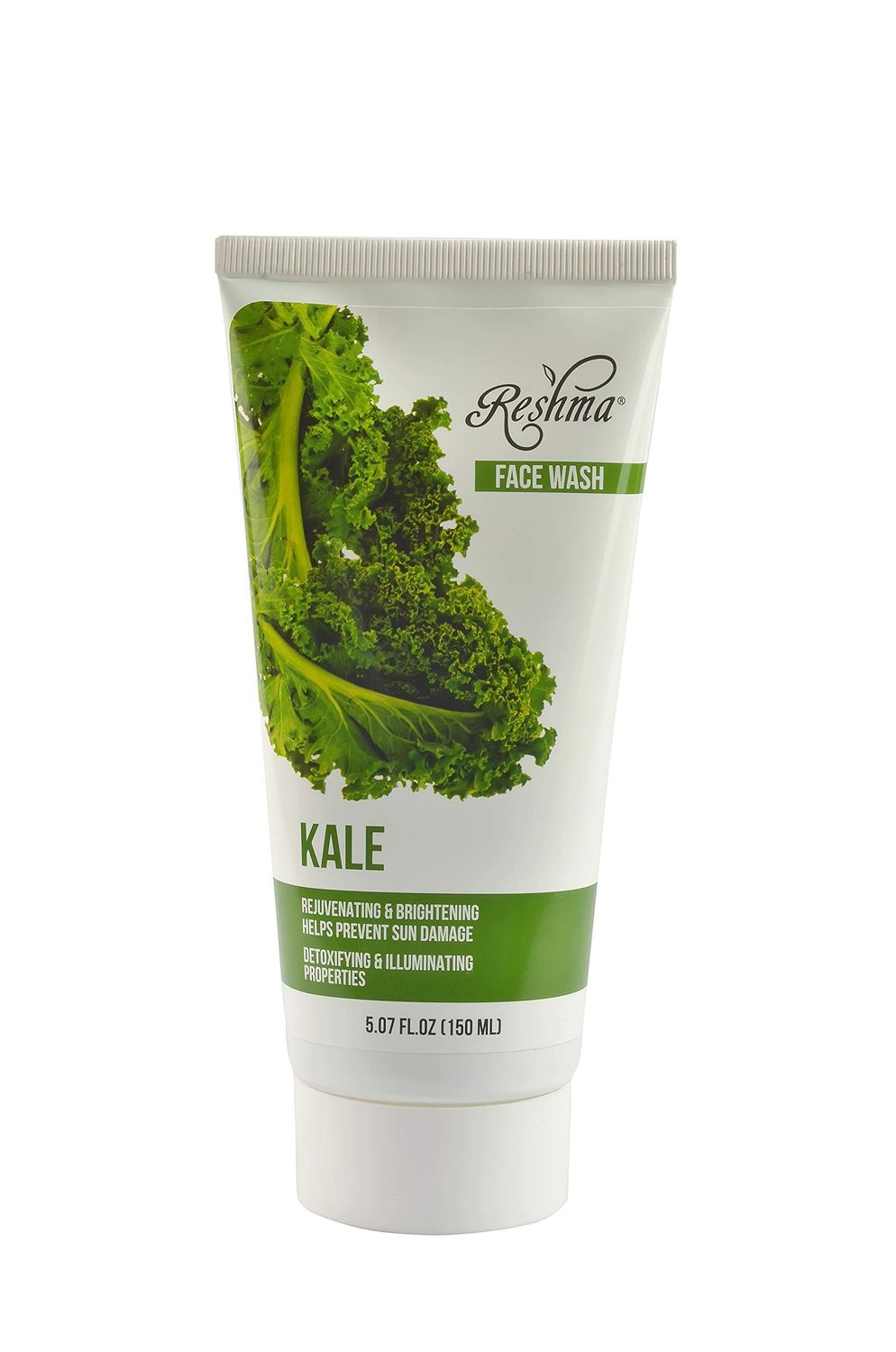 Reshma Beauty Kale Face Wash | Cleanser for All Skin Types &amp; Dull Skin |Purifying and Hydrating| Enhances Natural Glow| Cruelty Free | Removes Make Up| For Daily Use - Cruelty Free(Pack of 1), 5.07 oz