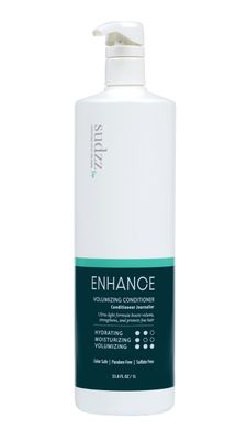 SUDZZFX Enhance Daily Conditioner - Detangle Hair Conditioner - All Hair Types - Dry Conditioner - Conditioner for Men &amp; Women for Hair Care - Curly Hair - Sulfate Free, 33.8 Fl Oz