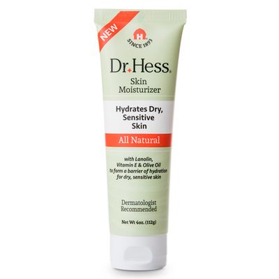 Dr. Hess Face Moisturizer for Dry &amp; Sensitive Skin, Nourishing Lanolin, Vitamin E &amp; Olive Oil Formula, Healing Hydrating Facial &amp; Body Lotion, Paraben &amp; Sulfate Free, Daily Skin Care Cream, 4 oz