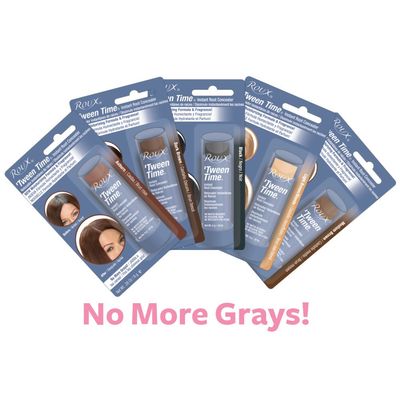 Roux Instant Root Concealer by Roux, Brown Hair Color, Temporary Touchup Stick, Pack of 1
