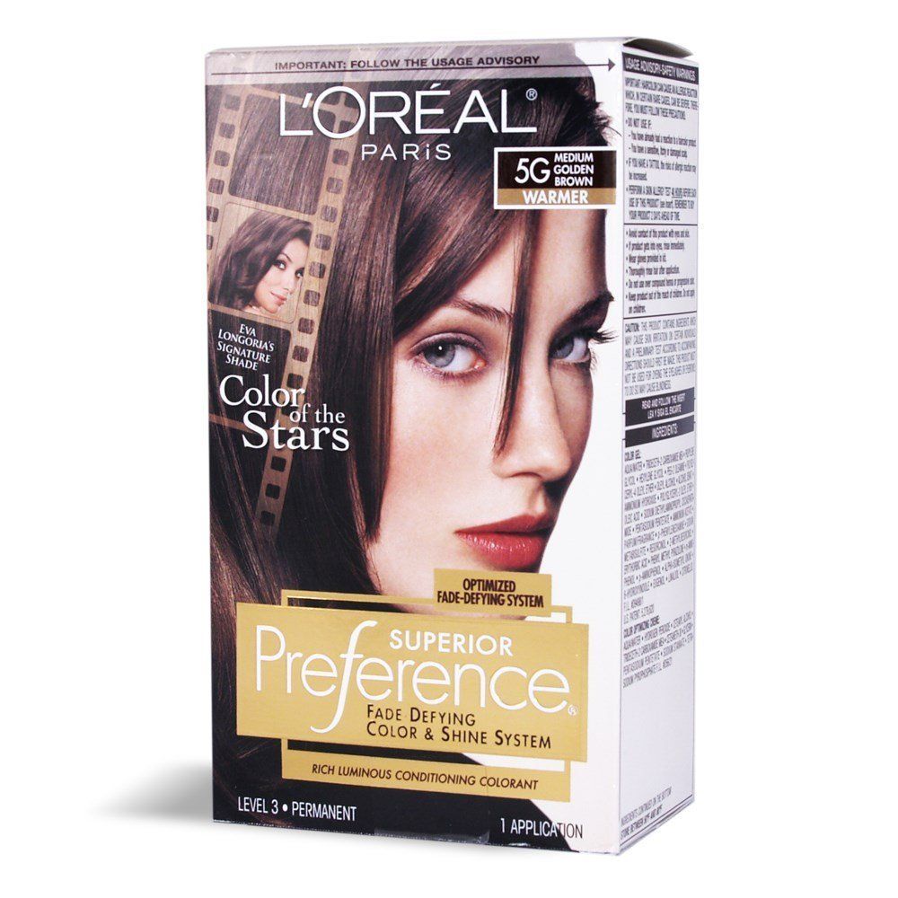 L&#39;Oreal Superior Preference - 5G Medium Golden Brown (Warmer) 1 Each (Pack of 3)