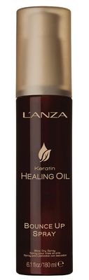 L&#39;ANZA Keratin Healing Oil Bounce Up Hair Spray, Boosts Volume and Shine, With a Weightless Formula, For an Extra Push of Plump, Body &amp; Bounce (6.1 Fl Oz)