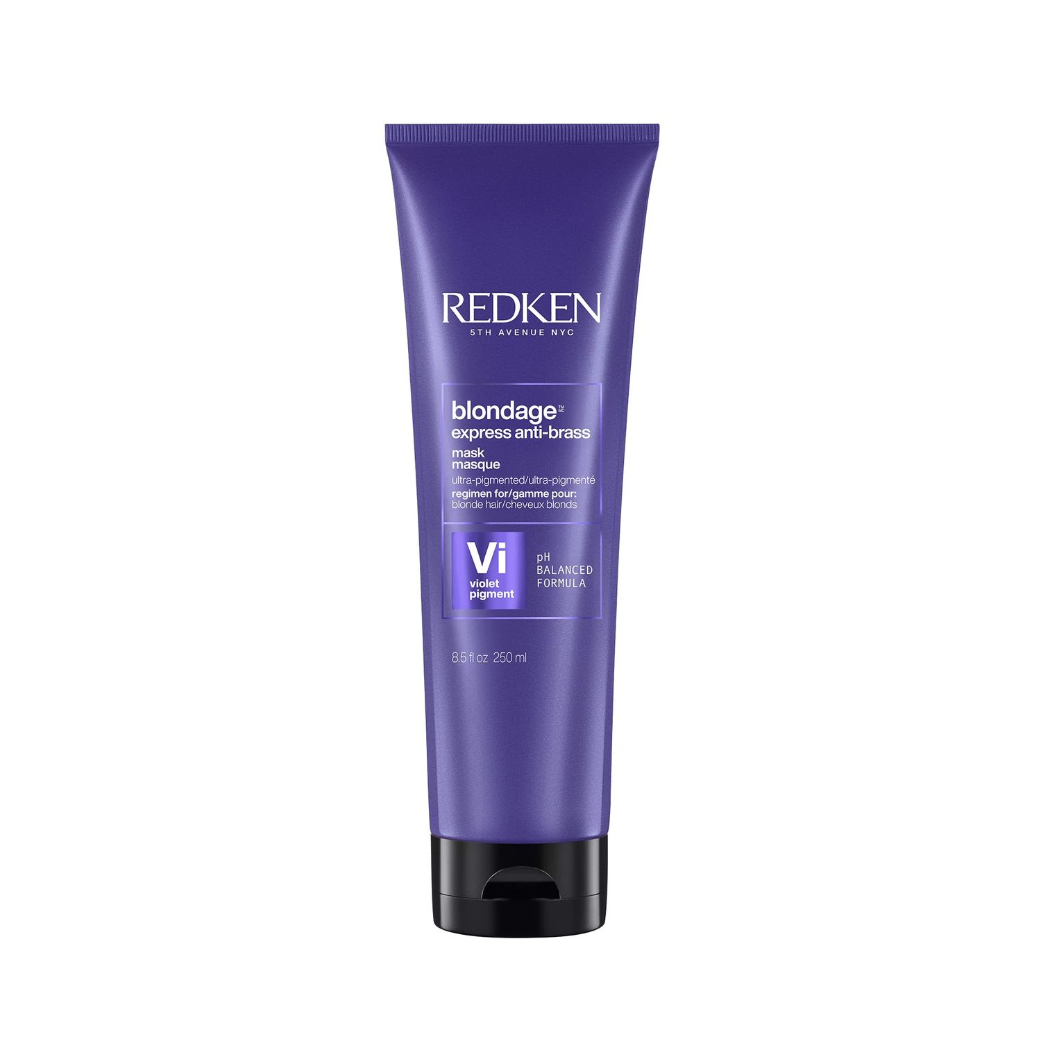 Redken Color Extend Blondage Express Anti-Brass Mask For Blonde &amp; Highlighted Hair | Ultra-Pigmented Purple Hair Toner