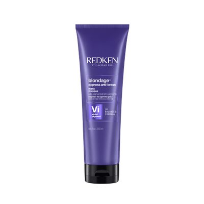 Redken Color Extend Blondage Express Anti-Brass Mask For Blonde &amp; Highlighted Hair | Ultra-Pigmented Purple Hair Toner