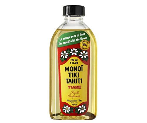 Monoi Tiki Tahiti Tiare Coconut Oil 4 Fluid Ounce