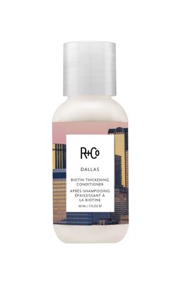 R+Co Dallas Biotin Thickening Conditioner | Weightless Hydration, Strengthens + Enhances Shine | Vegan + Cruelty-Free | 2 Oz