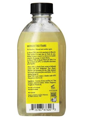 Monoi Tiki Tahiti Tiare Coconut Oil 4 Fluid Ounce