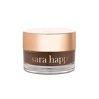 Sara Happ The Lip Scrub: Vanilla Bean Sugar Scrub for Dry Lips - Gently Exfoliate, Polish, and Revitalize Lips with Vitamin E and Jojoba &amp; Grape Oils, Vegan, 0.5 oz.