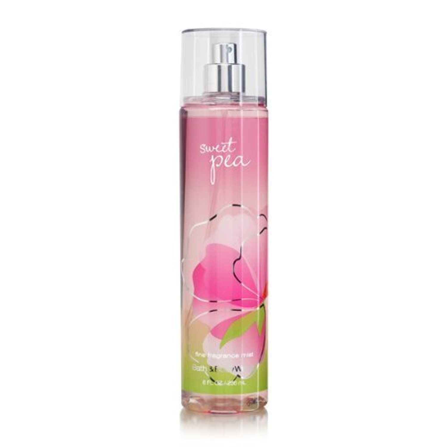 Bath &amp; Body Works Sweet Pea Fine Fragrance Mist 8 oz (packaging varies)