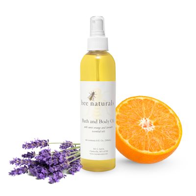 Bee Naturals, Bath &amp; Body Oil, 8 fl oz