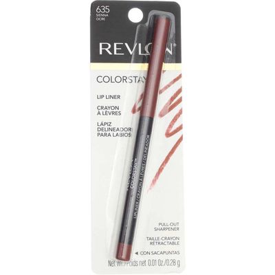 Revlon ColorStay Lipliner with SoftFlex, Sienna [635] 1 ea (Pack of 3)