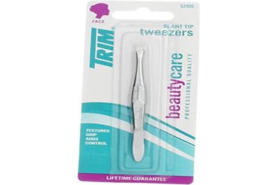 Trim Professional Quality Slant Tip Tweezers #52900 6 - Tweezers