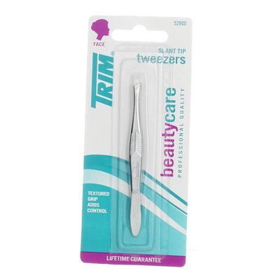 Trim Professional Quality Slant Tip Tweezers #52900 6 - Tweezers