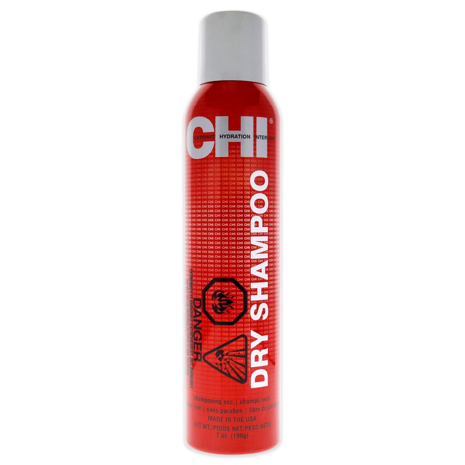 CHI Dry Shampoo, Lightweight Formula To Clean &amp; Revitalize Hair, Sulfate &amp; Paraben-Free, 7 Oz