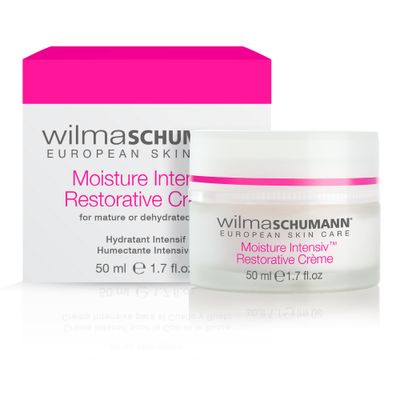 WILMA SCHUMANN Moisture Intensiv Restorative Cream, Firming Face Moisturizer, Face Cream, 1.7 oz