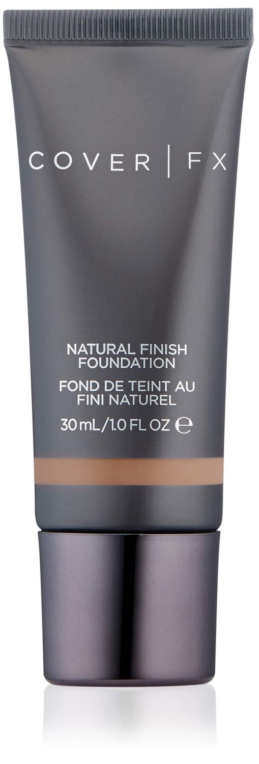 Cover FX Natural Finish Foundation: Water-based Foundation that Delivers 12-hour Coverage and Natural, Second-Skin Finish with Powerful Antioxidant Protection - G100, 1 fl. oz.