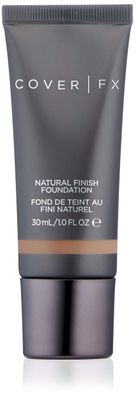 Cover FX Natural Finish Foundation: Water-based Foundation that Delivers 12-hour Coverage and Natural, Second-Skin Finish with Powerful Antioxidant Protection - G100, 1 fl. oz.