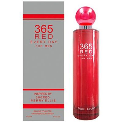 EBC 365 Red Every Day for Men Eau De Toilette, 100ml/3.4 OZ
