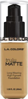 L.A. COLORS Truly Matte Foundation, Golden Beige CLM357