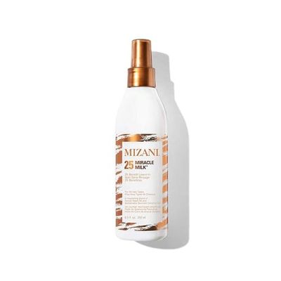 Mizani 25 Miracle Milk Leave-In Conditioner | Heat Protectant Spray to Detangle &amp; Hydrate Hair | Leave In Hair Treatment | With Coconut Oil | For Frizzy &amp; Curly Hair | 8.5 Fl. Oz.