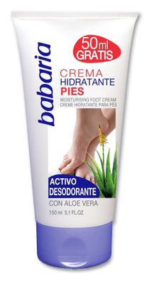 BABARIA FEET MOISTURIZING ALOE 150ML