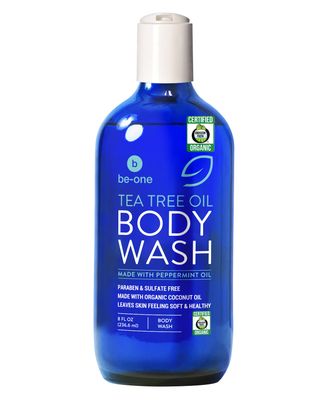 Certified Organic Tea Tree Body Wash by Be-One - Jock Itch - Athletes Foot - Ringworm - Acne - Eczema - Vegan - For Men &amp; Women - Paraben &amp; Sulfate Free - Sensitive - Natural - MADE IN USA