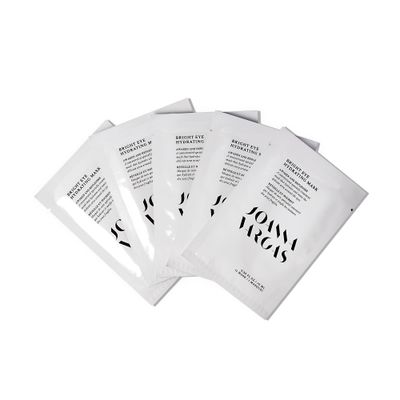 Joanna Vargas Bright Eye Hydrating Mask. Concentrated Ultra-Luxe Bamboo Hydration Sheet Masks Target Dark Circles, Expression Lines and Skin Tone. 5 Sheets (0.35 oz/sheet)