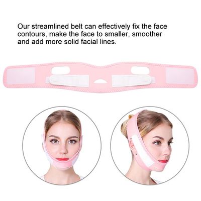 Double Chin Reducer, Face Slimming Strap V Line Lifting Face Belt Bandage Face Strap Face Skin Care Remove Double Chin Facial Care Tool With Adjustable Stick Strap For Face