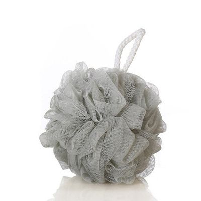 SPHTOEO Bath Shower Sponge Loofahs Mesh Pouf Shower Bath Ball Brush (Grey)