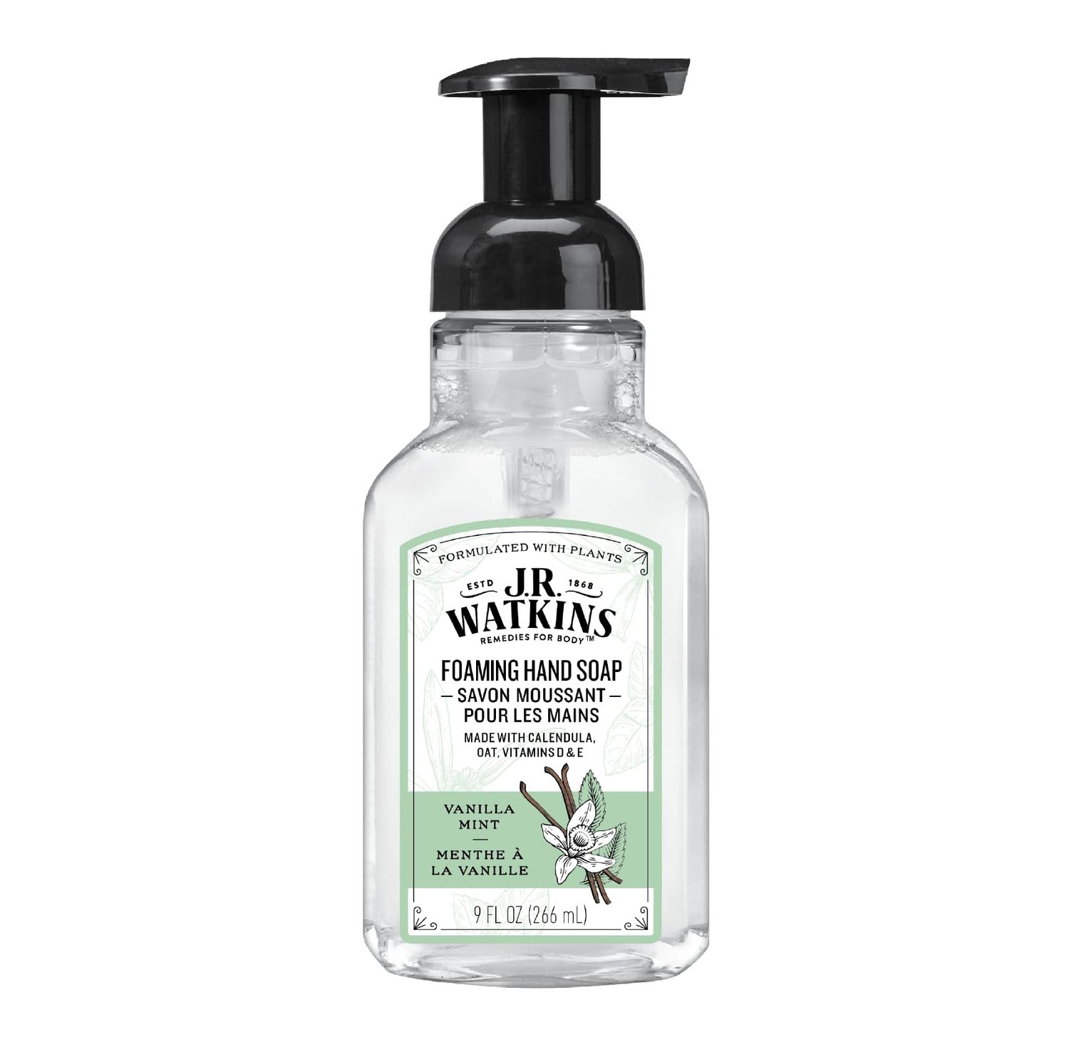 Hand Soap, Foaming, 9 fl oz, Vanilla Mint Vanilla Mint
